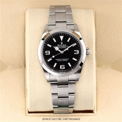 used rolex explorer 124270